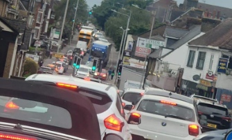 Second Day Of Rush Hour Gridlock In Town
