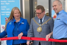 Revamped Supermarket Welcomes Customers